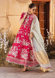 Afrozeh Luxury Lawn Unstitched 3 Piece Embroidered Suit D-07 Serendipity - FaisalFabrics.pk
