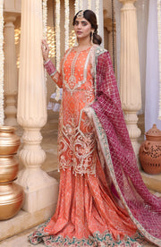 Surmai Heer A Folk Tale Embroidered Luxury Formal Suit SF-02 HEER