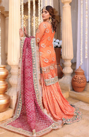 Surmai Heer A Folk Tale Embroidered Luxury Formal Suit SF-02 HEER