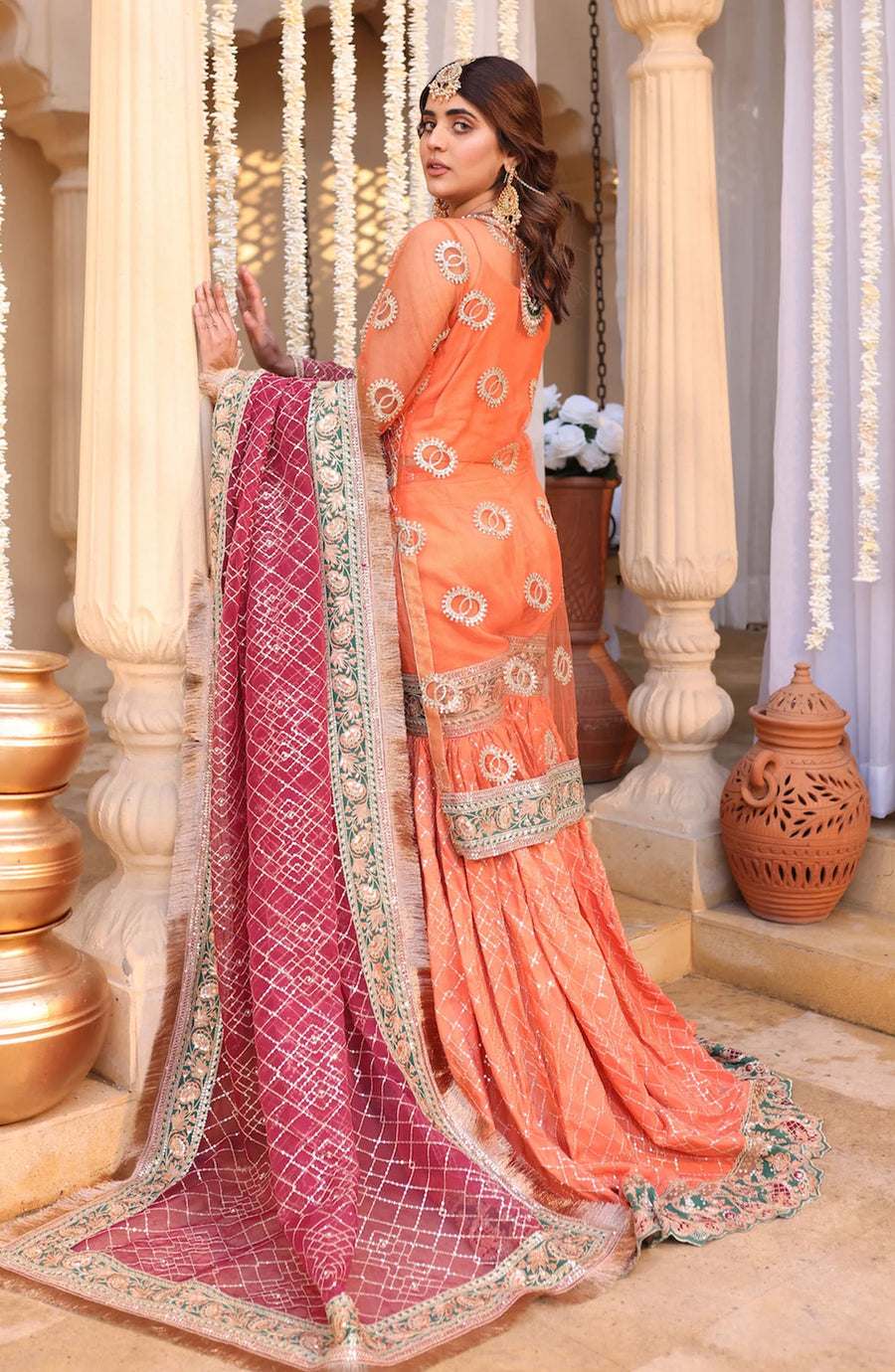 Surmai Heer A Folk Tale Embroidered Luxury Formal Suit SF-02 HEER