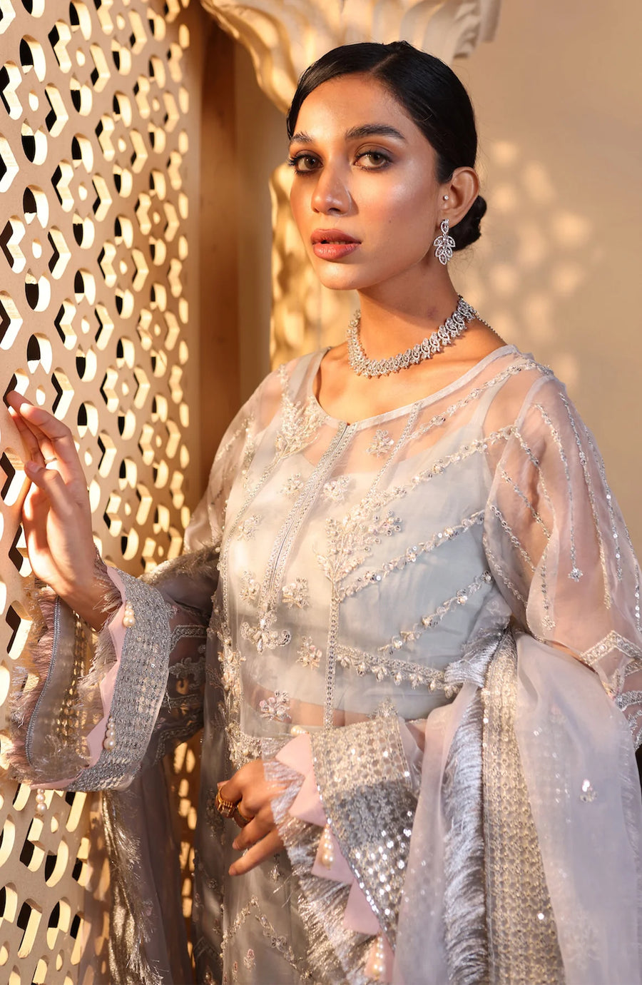 Surmai Heer A Folk Tale Embroidered Luxury Formal Suit SF-05 MAYA