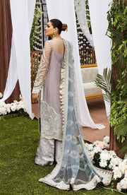 Resplendent By Shamrock Premium Embroidered Formal's 3Pc Suit SFG0010 - FaisalFabrics.pk