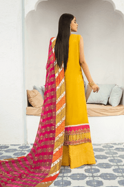 Shamrock Luxury Collection'21 3Pc Unstitched Suit SG-03 Burning Sunset - FaisalFabrics.pk