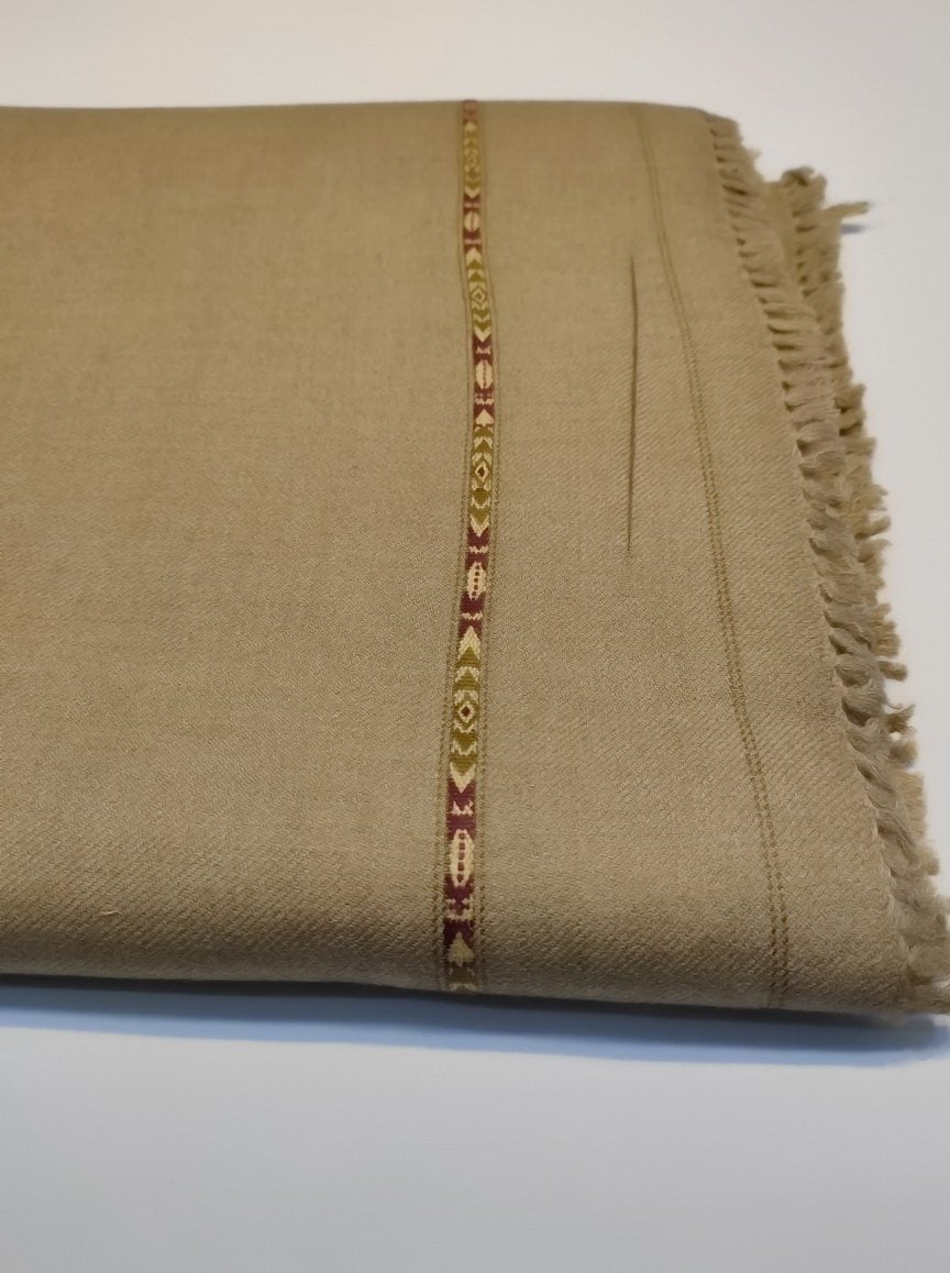 Premium Men's Shawl - Pashmina Pure Wool SH-07 - FaisalFabrics.pk