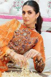 Mirha Anchal Festive Embroidered Unstitched Formal Suit - SHANASAI