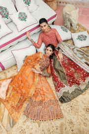 Mirha Anchal Festive Embroidered Unstitched Formal Suit - SHANASAI