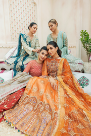 Mirha Anchal Festive Embroidered Unstitched Formal Suit - SHANASAI