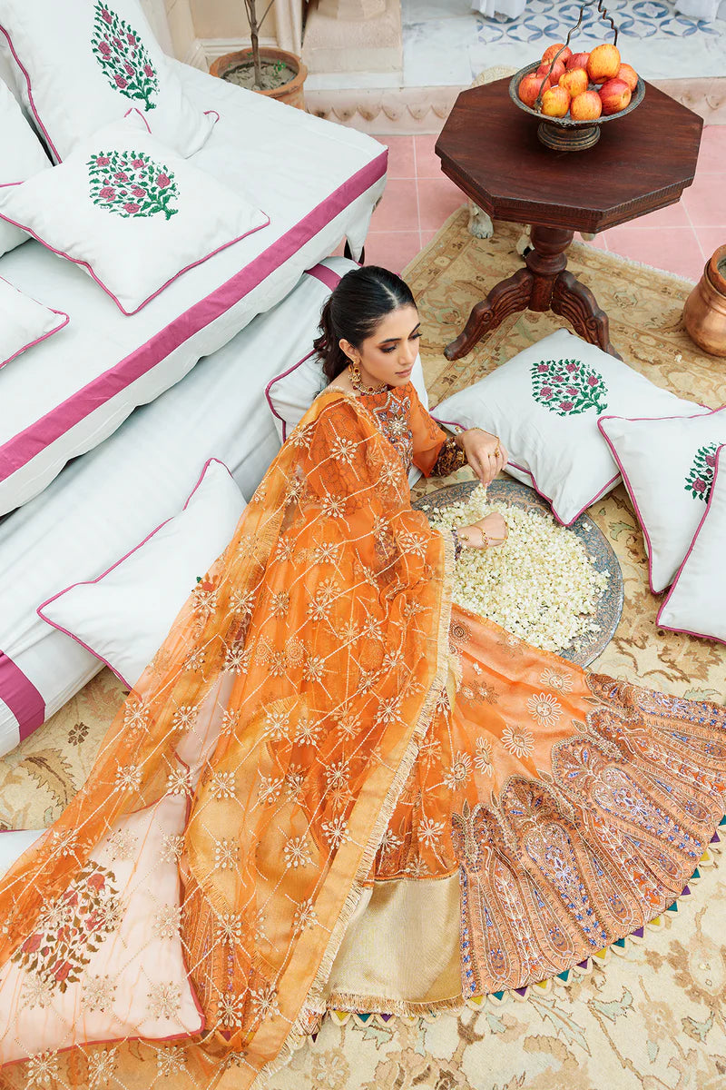 Mirha Anchal Festive Embroidered Unstitched Formal Suit - SHANASAI