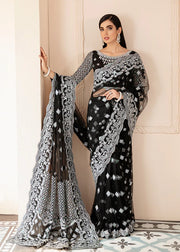 Akbar Aslam Elinor Unstitched Wedding Saree AAWC-1441 SILENE