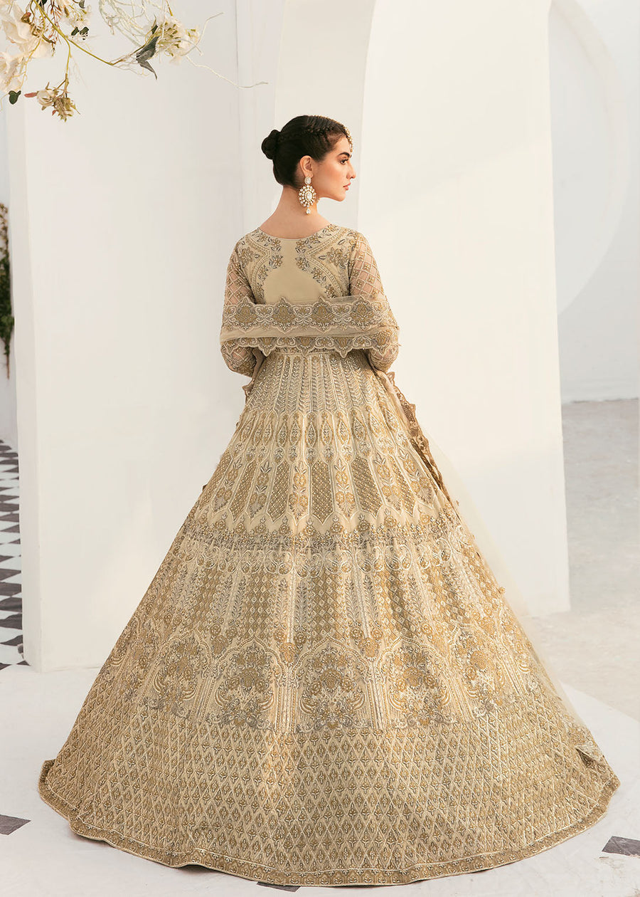 Akbar Aslam Sylvia Luxury Formal Unstitched Net Suit - SILVEEN