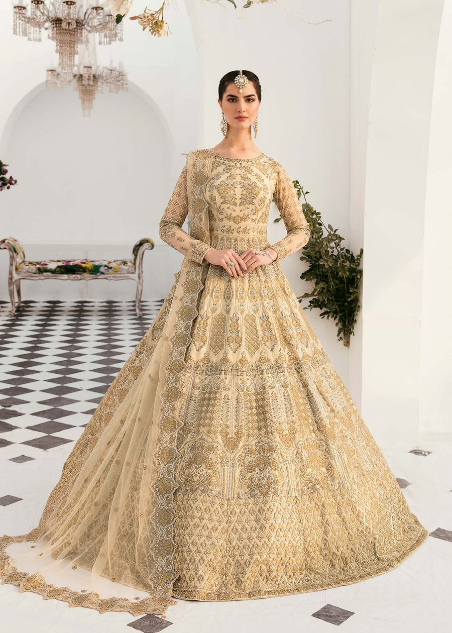 Akbar Aslam Sylvia Luxury Formal Unstitched Net Suit - SILVEEN