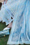 Sable Vogue Embroidered Luxury Lawn Unstitched 3 Piece Suit - Alyssa