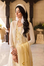 Sable Vogue Embroidered Luxury Lawn Unstitched 3 Piece Suit - Bela