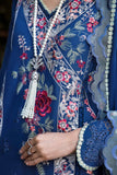 Sable Vogue Embroidered Luxury Lawn Unstitched 3 Piece Suit - Eden
