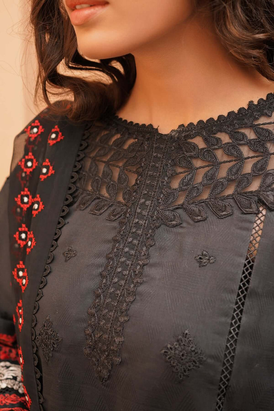 Baroque Fashion Embroidered Lawn Unstitched 3Piece Suit SL10-D06