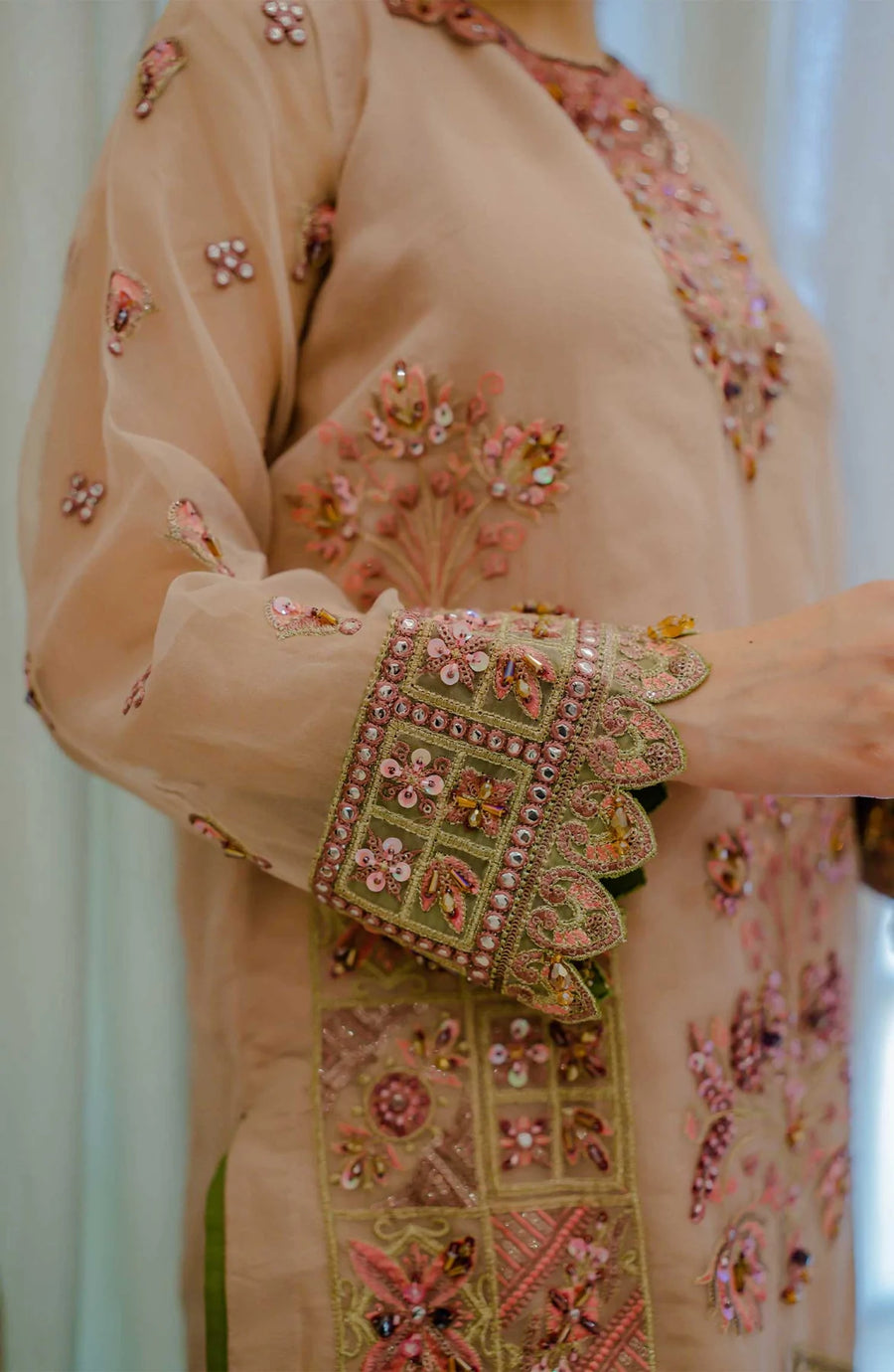 Surmai Riwayat Luxury Formal Pret 3Pc Suit SLP 01 MIRAJ