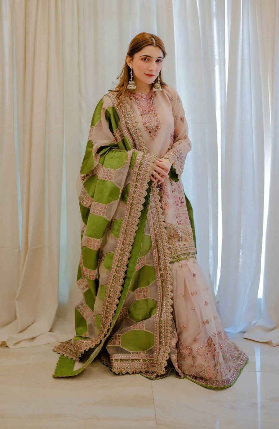 Surmai Riwayat Luxury Formal Pret 3Pc Suit SLP 01 MIRAJ