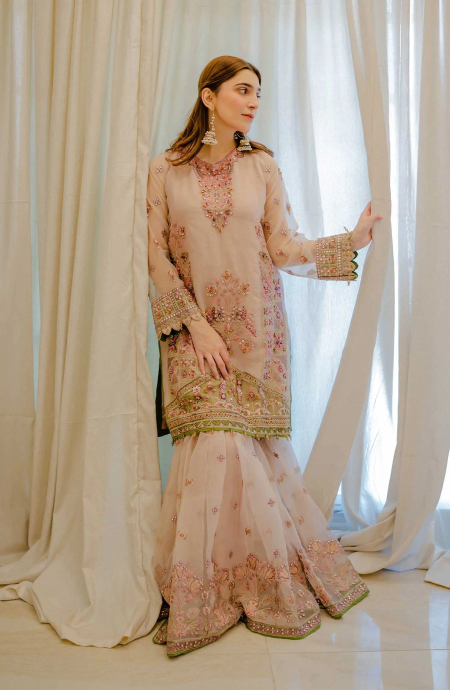 Surmai Riwayat Luxury Formal Pret 3Pc Suit SLP 01 MIRAJ