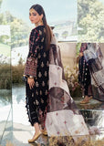 Afrozeh Luxury Lawn Unstitched 3 Piece Embroidered Suit D-01 Smokey Oynx - FaisalFabrics.pk