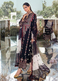 Afrozeh Luxury Lawn Unstitched 3 Piece Embroidered Suit D-01 Smokey Oynx - FaisalFabrics.pk