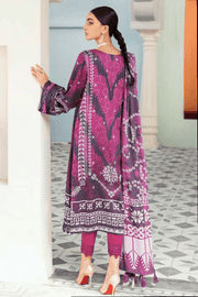 NUREH Signature Unstitched Printed Linen 3Pc Suit SP-21