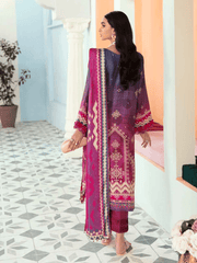NUREH Signature Unstitched Printed Linen 3Pc Suit SP-25