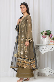Imrozia Serene Premium Embroidered Pret 3Pc Suit SP-33 Midnight
