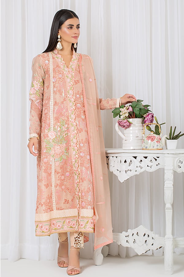 Imrozia Serene Premium Embroidered Pret 3Pc Suit SP-34 French Knot