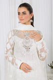 Imrozia Serene Premium Embroidered Pret 3Pc Suit SP-37 Delice Blanc (White)