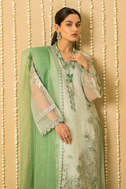 Serene Premium Embroidered Pret 3Pc Suit SP-40 Ravishing Mint