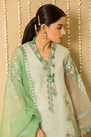 Serene Premium Embroidered Pret 3Pc Suit SP-40 Ravishing Mint