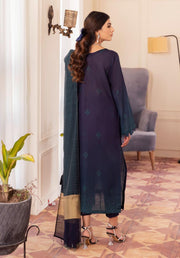 NUREH Signature Unstitched Printed Lawn 3 Piece Suit SP-45