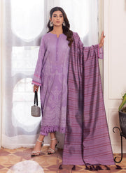 NUREH Signature Unstitched Printed Lawn 3 Piece Suit SP-48