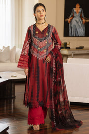 NUREH Signature Printed Lawn Unstitched 3 Piece Suit SP-50