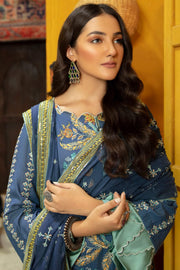 Dastak-E-Khizaan by Serene Embroidered Karandi 3pc Suit SP-K13 Zarqa - FaisalFabrics.pk