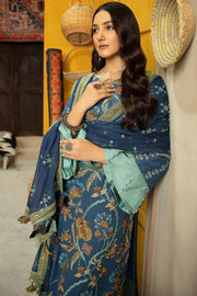 Dastak-E-Khizaan by Serene Embroidered Karandi 3pc Suit SP-K13 Zarqa - FaisalFabrics.pk