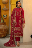 Dastak-E-Khizaan by Serene Embroidered Karandi 3pc Suit SP-K15 Gulnaaz