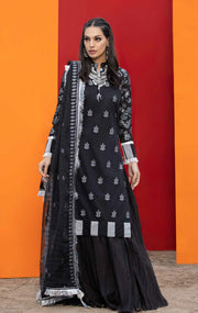 Gul Ahmed Festive Eid 2021 Luxury Lawn 3 Piece Embroidered Suit SP08 - FaisalFabrics.pk