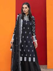 Gul Ahmed Festive Eid 2021 Luxury Lawn 3 Piece Embroidered Suit SP08 - FaisalFabrics.pk