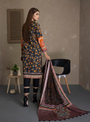 Regalia Salina Printed Lawn Unstitched 3 Piece Suit SPLEE-2