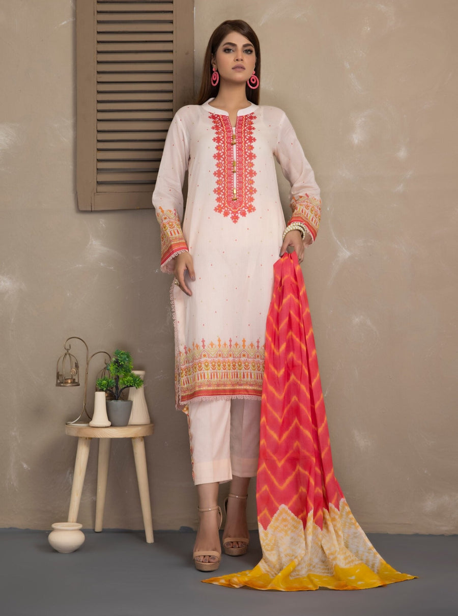 Regalia Salina Printed Lawn Unstitched 3 Piece Suit SPLEE-7