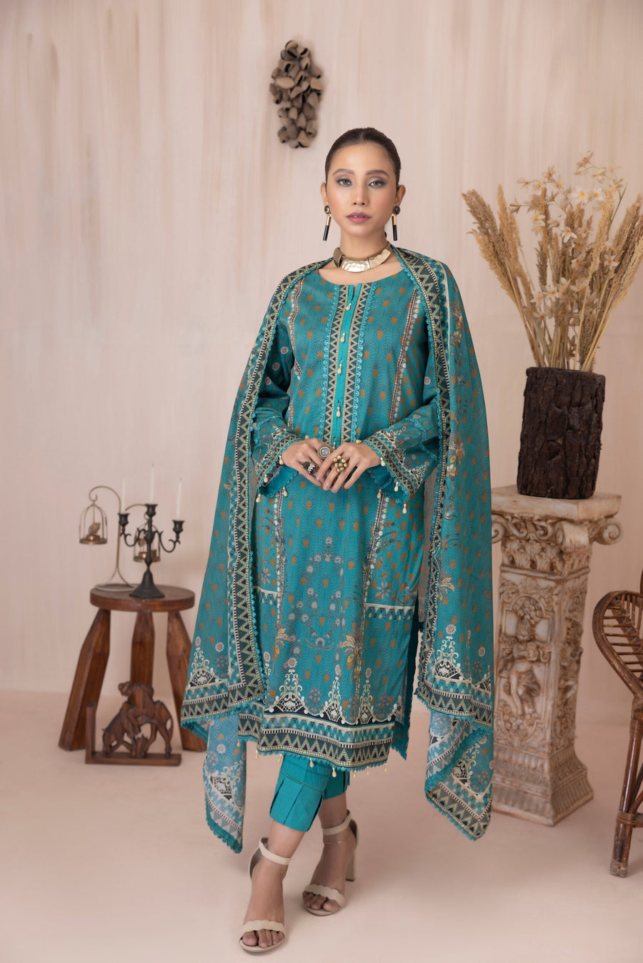 Regalia Salina Vol-03 Unstitched Printed Lawn 3Pc Suit SPLV3-11