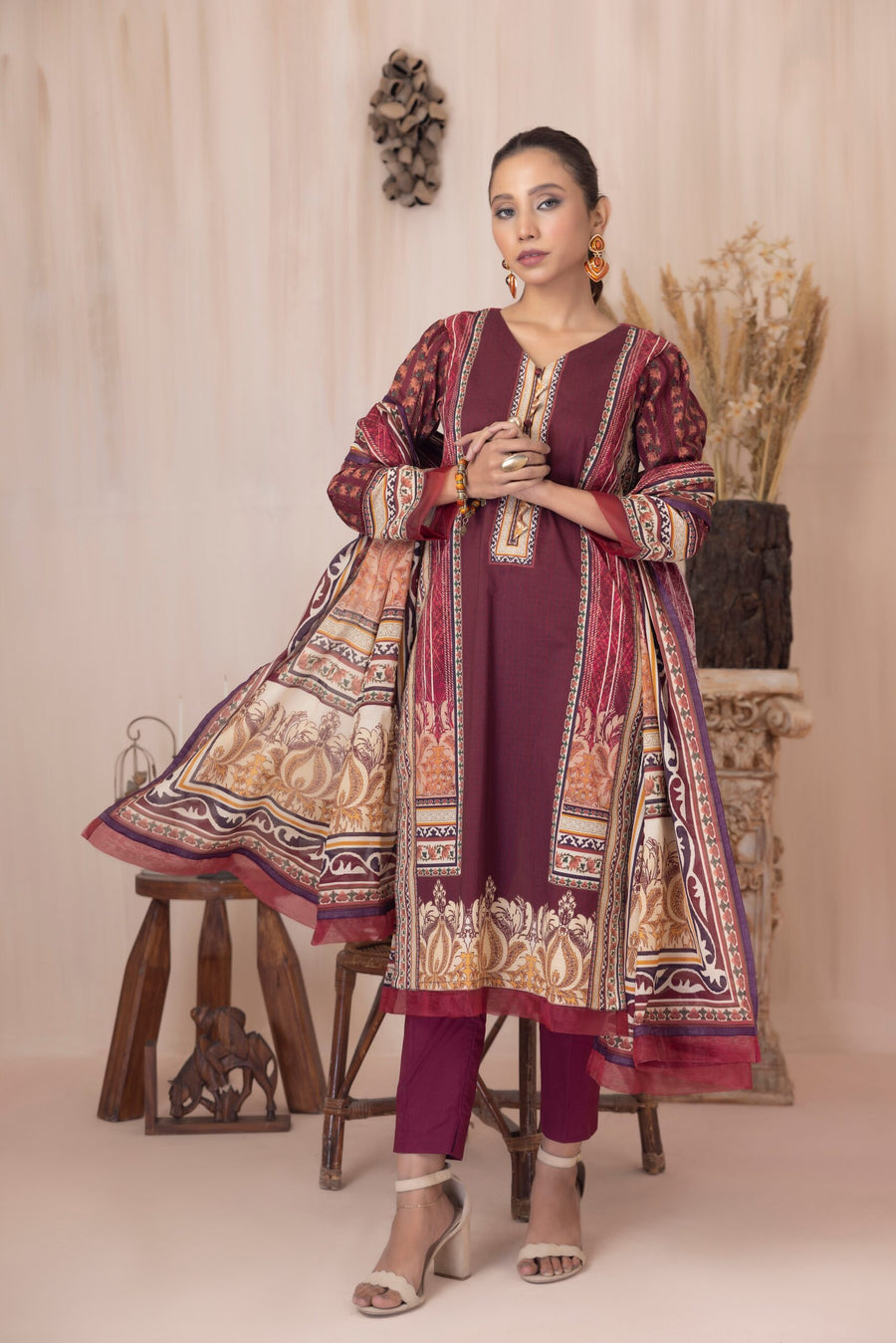 Regalia Salina Vol-03 Unstitched Printed Lawn 3Pc Suit SPLV3-13