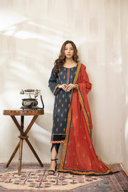 Regalia Salina Vol-03 Unstitched Printed Lawn 3Pc Suit SPLV3-03