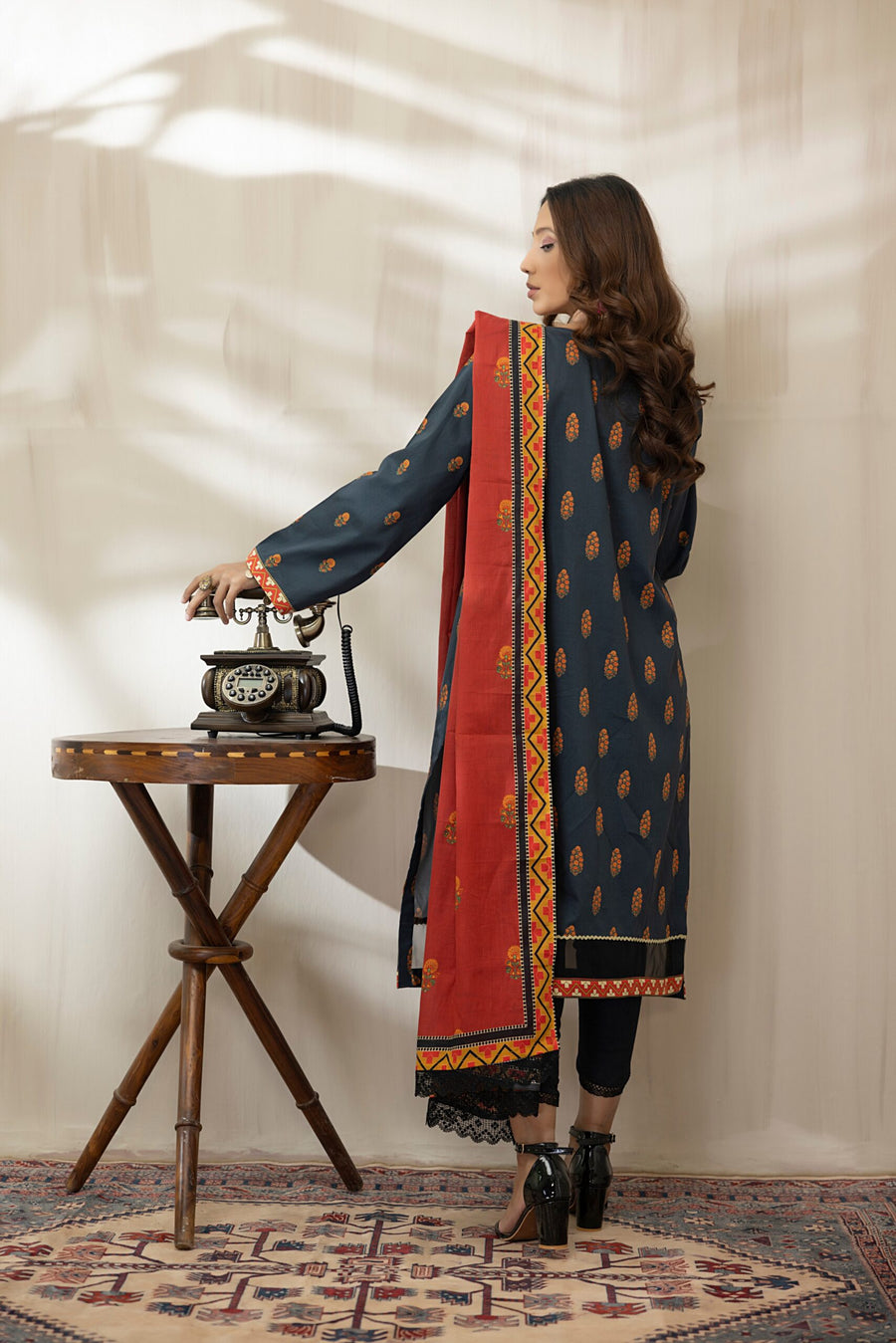 Regalia Salina Vol-03 Unstitched Printed Lawn 3Pc Suit SPLV3-03