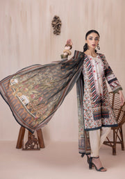 Regalia Salina Vol-03 Unstitched Printed Lawn 3Pc Suit SPLV3-04