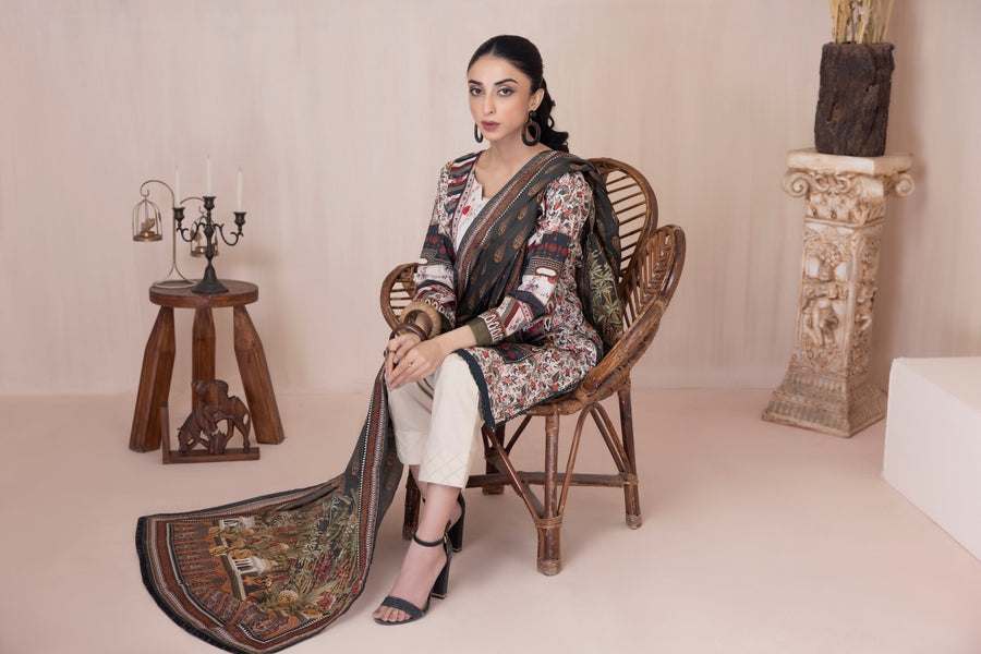 Regalia Salina Vol-03 Unstitched Printed Lawn 3Pc Suit SPLV3-04