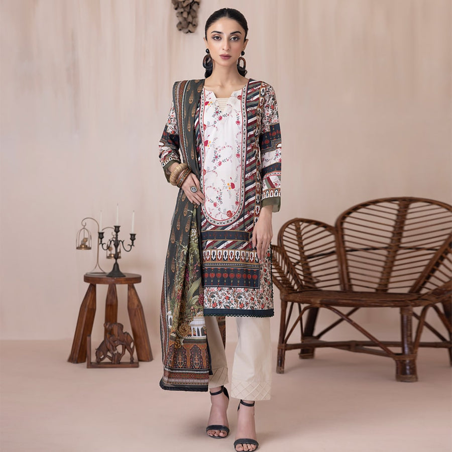 Regalia Salina Vol-03 Unstitched Printed Lawn 3Pc Suit SPLV3-04