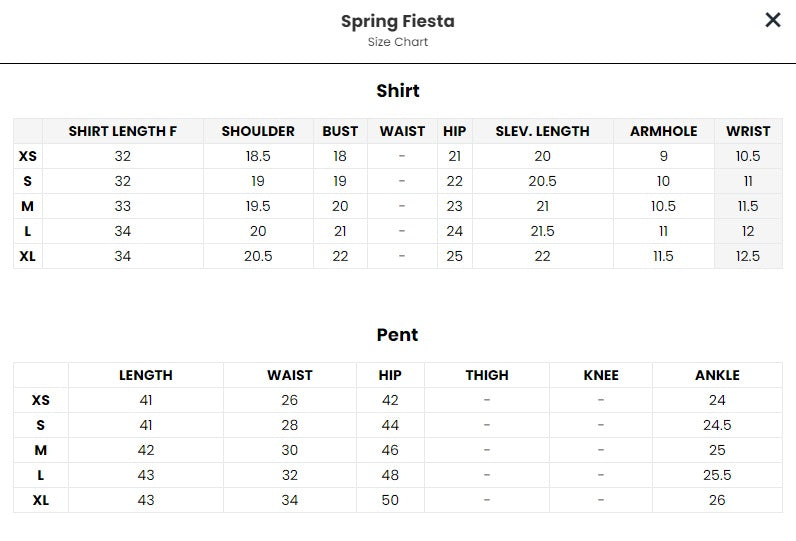 Maria Osama Khan Retro Ready to Wear 2Pc Suit - SPRING FIESTA