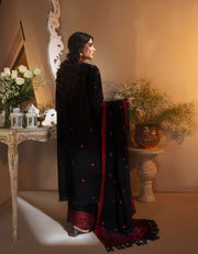 Rayon by Sifa Embroidered Winter 3Pc Unstitched Suit SR21-02 Salvia - FaisalFabrics.pk